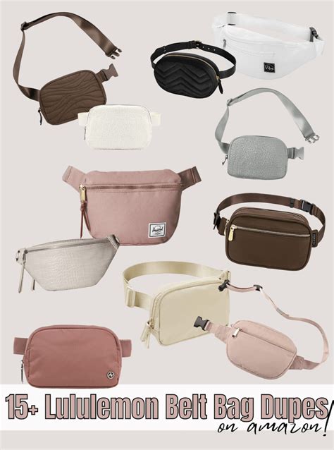 belt bag amazon dupe|best lululemon belt bag dupe.